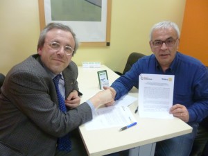 Firma Accordo Groppo Rotary - Lucchini Banco Alimentare - 1